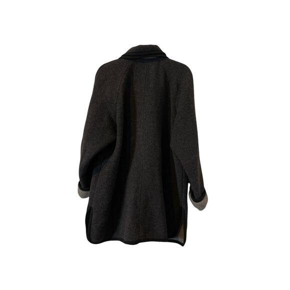 ESKA Internationale Dark Gray Wool Coat Women’s Size 14 Vintage - Picture 9 of 9